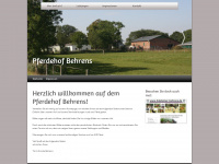 pferdehof-behrens.de Webseite Vorschau