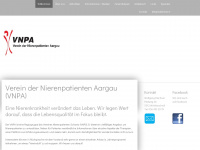 vnpa.ch Webseite Vorschau