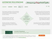 gotische-polyphonie.de Thumbnail