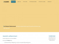 pro-talent-stmk.at Webseite Vorschau