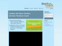 tinnitus-coach.eu Webseite Vorschau