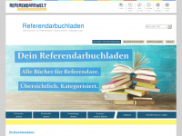 referendarbuchladen.de Webseite Vorschau