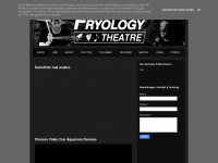 thefryologytheatre.blogspot.com Webseite Vorschau