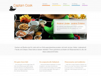 captain-cook.at Webseite Vorschau