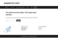 peppercon.com Webseite Vorschau