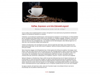 kaffee-espresso-maschine.de Webseite Vorschau