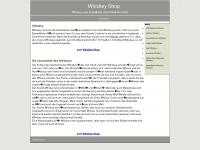 whiskey-shop.de Webseite Vorschau