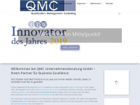 qmc.de Webseite Vorschau