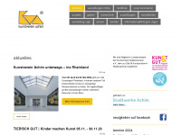 kunstverein-achim.de Webseite Vorschau