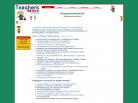 teachersmate.de Webseite Vorschau