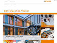 arbonia.fr Webseite Vorschau
