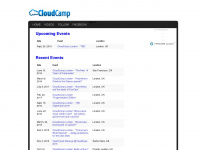 cloudcamp.org Webseite Vorschau