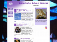 ev-dekanat-erbach.de Webseite Vorschau