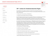 ivp.org Webseite Vorschau