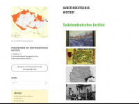 sudetendeutsches-archiv.de Webseite Vorschau