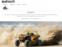 quadrausch.de Webseite Vorschau