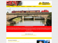 eisenbahn-erlebniswelt.de Webseite Vorschau