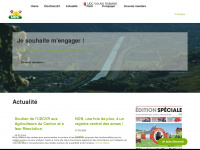 udc-valais.ch Webseite Vorschau