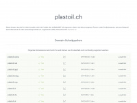 plastoil.ch Webseite Vorschau