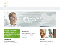 healthy-saxony.com Webseite Vorschau
