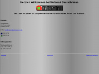 motorrad-deutschmann.de Webseite Vorschau