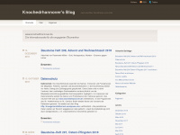 knochedrhannover.wordpress.com Webseite Vorschau