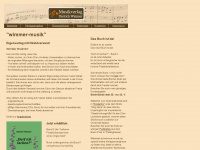 wimmer-musik.de Webseite Vorschau