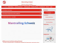 mantrailing-schweiz.ch Webseite Vorschau