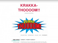 krakkathoooom.wordpress.com Webseite Vorschau
