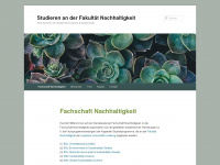 umweltwissenschaften.wordpress.com Webseite Vorschau