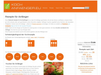 kochanfaenger.eu Webseite Vorschau