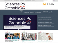 sciencespo-grenoble.fr Webseite Vorschau