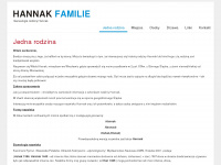 hannak-familie.eu Webseite Vorschau