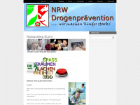 nrw-drogenpraevention.de Webseite Vorschau