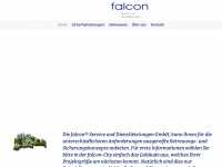 falcon-gmbh-service.de Webseite Vorschau
