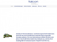 falcon-gmbh-sicherungstechnik.de Webseite Vorschau