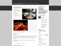percussionlocal.wordpress.com Webseite Vorschau