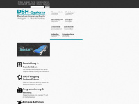 dsh-produktionstechnik.de Webseite Vorschau