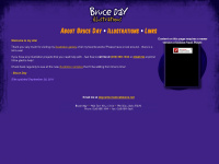 brucedayink.com Webseite Vorschau