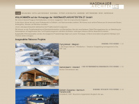 hasenauer-architekten.at Webseite Vorschau