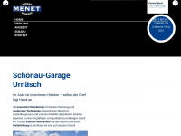 schoenaugarage.ch Webseite Vorschau
