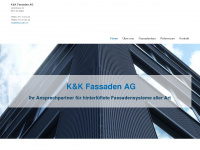 kkfassaden.ch Webseite Vorschau