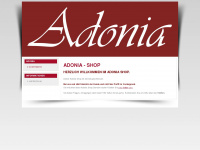 adonia-shop.de Webseite Vorschau