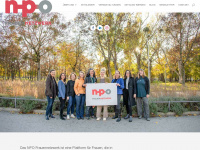 npo-frauennetzwerk.at Webseite Vorschau