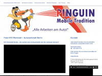 pinguin-werkstatt.com Webseite Vorschau