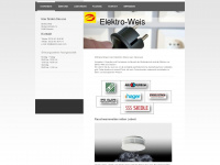 elektro-weis.com Webseite Vorschau