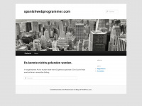 spanishwebprogrammer.wordpress.com Webseite Vorschau