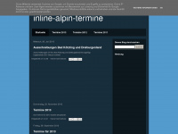 inline-alpin-termine.blogspot.com Webseite Vorschau