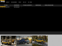 jeep.dk Webseite Vorschau