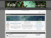 exile-rpg.info Webseite Vorschau